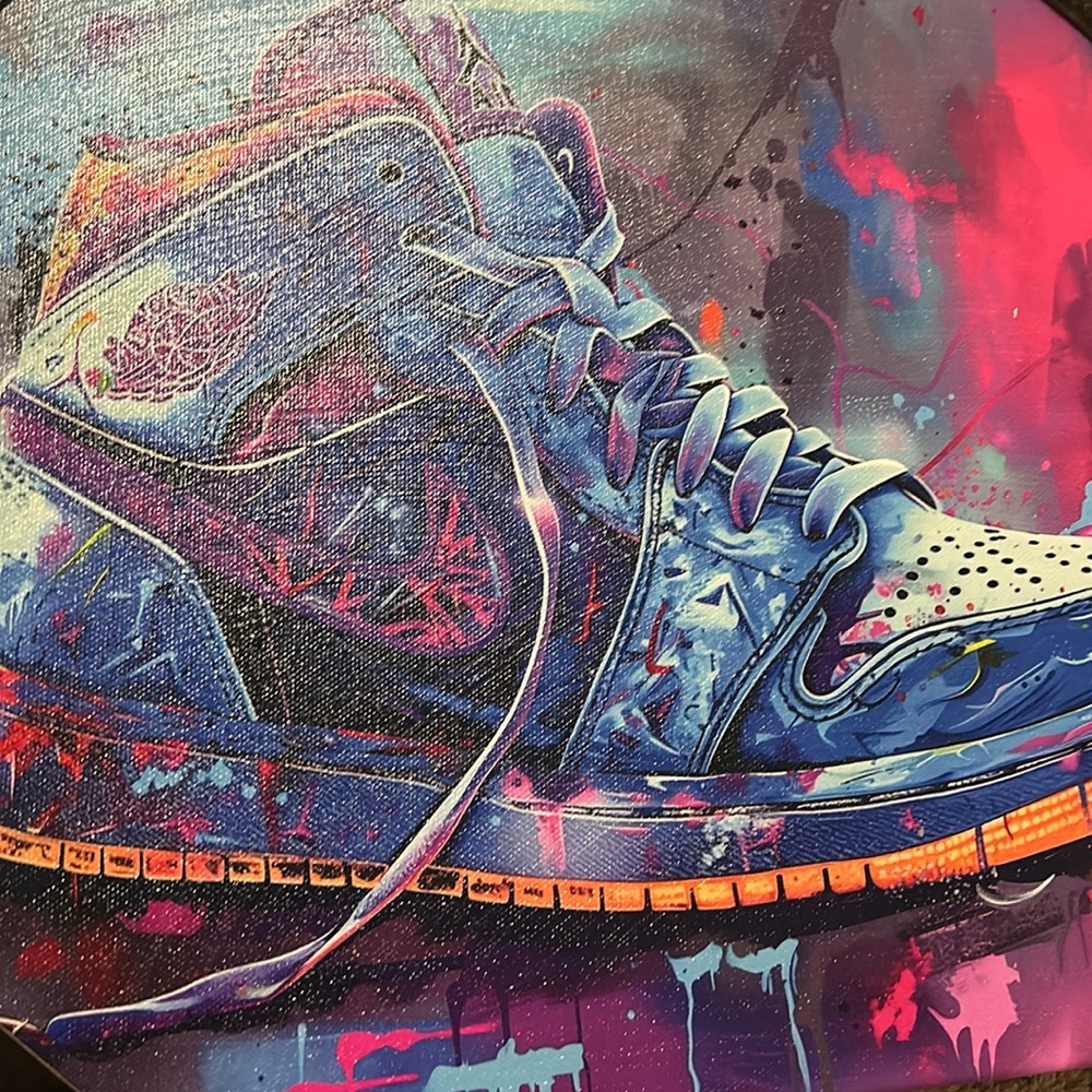 PICTURE FOR THE WALL NIKE SHOE AIR JORDAN